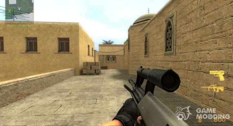 Default AUG remake on Shortez's anims for Counter-Strike Source