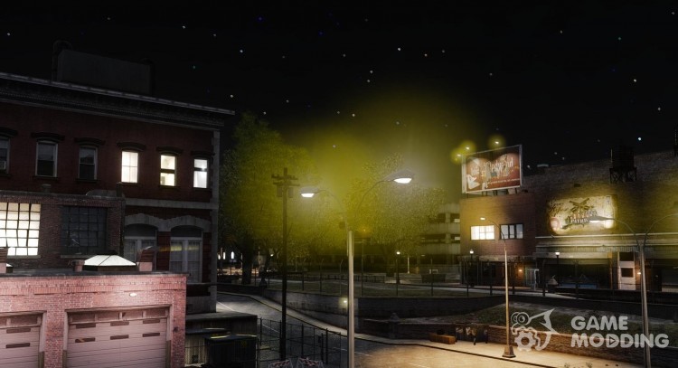 La luz amarilla de las luces para GTA 4