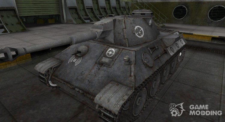 Зоны пробития контурные для VK 30.02 (D) для World Of Tanks