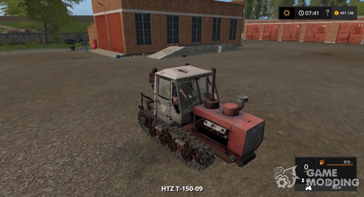 ХТЗ Т-150-09 Гусеничный для Farming Simulator 2017