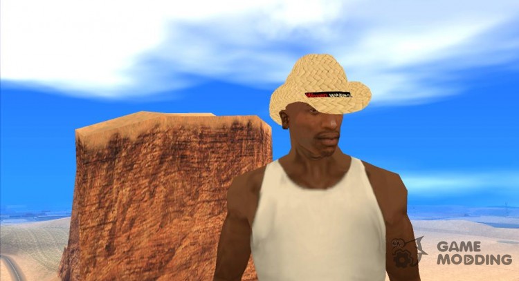 Ковбойская шляпа для GTA San Andreas