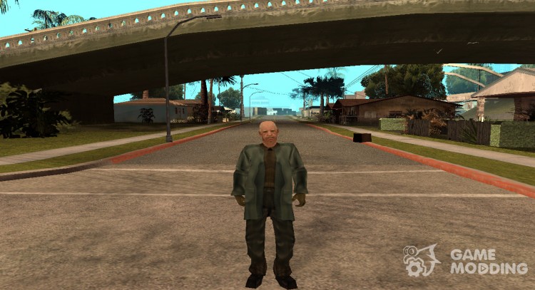 A scientist from the Alien City for GTA San Andreas