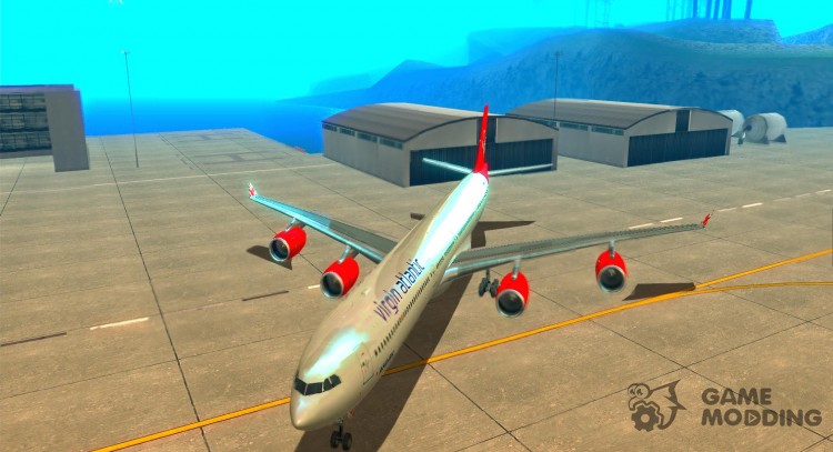 Airbus A340-600 Virgin Atlantic for GTA San Andreas