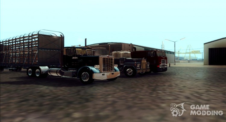 Pak truckers for GTA San Andreas