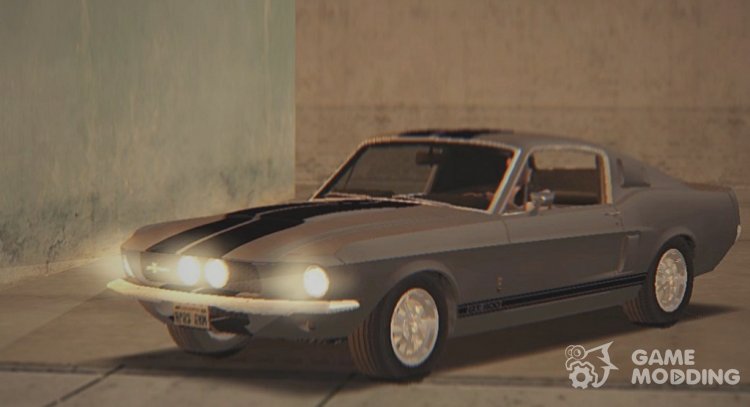 Ford Mustang Shelby GT500 Eleanor 1967 para GTA San Andreas