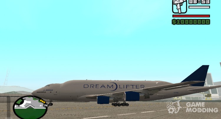 Boeing 747 Dream-Lifter para GTA San Andreas