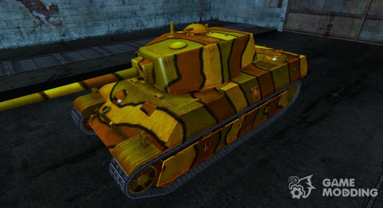 Skin for AMX M4 1945 for World Of Tanks