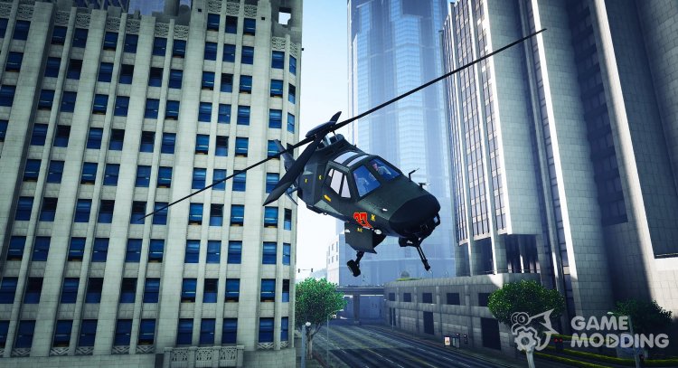 Вертолет Поддержки 1.0 для GTA 5