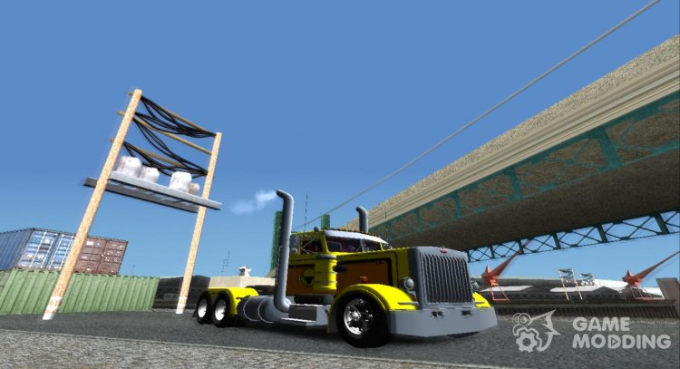 Peterbilt 379 Livingston Truck (Convoy) for GTA San Andreas