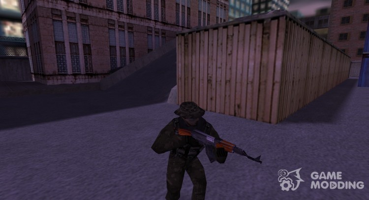 GIGN > Brasileño de los soldados en el bosque de la forma para Counter Strike 1.6