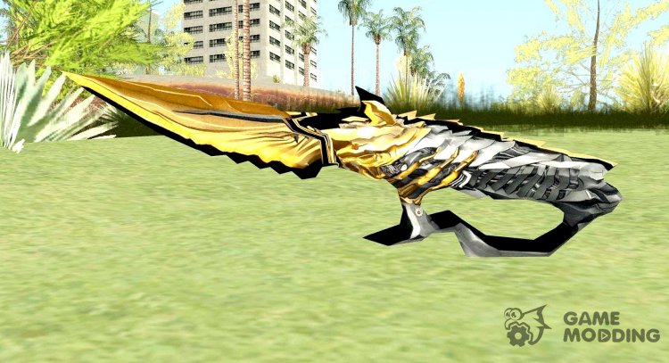 Knife (Born Beast Noble Gold) for GTA San Andreas