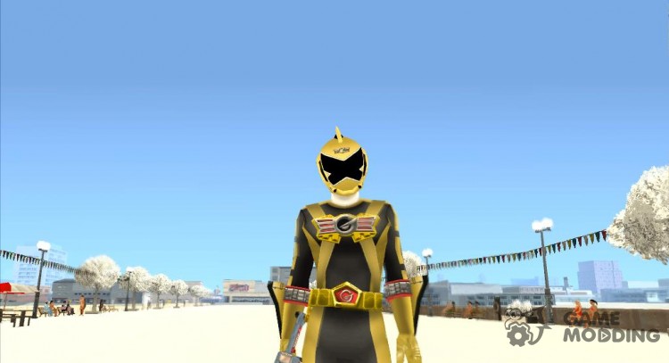 Power Rangers RPM Gold for GTA San Andreas