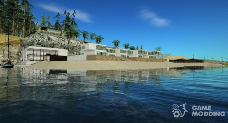 MiniMalibu (New Safehouse, building) (Final) for GTA San Andreas