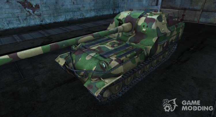 Skin for A 261-Woodland for World Of Tanks