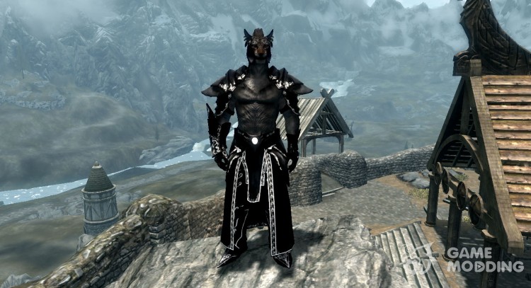 La armadura del santo para TES V: Skyrim