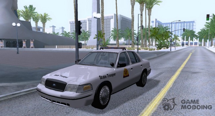2003 Ford Crown Victoria de Viaje de la patrulla del estado de utah para GTA San Andreas