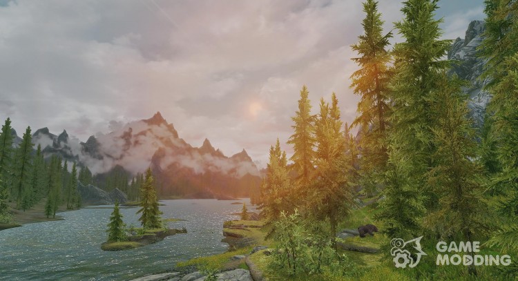 Realistic Sun for TES V: Skyrim
