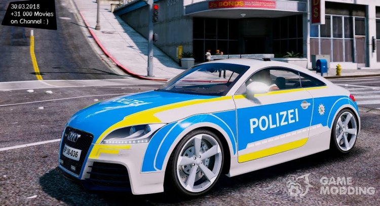 2018 German Police Department Siren for GTA San Andreas