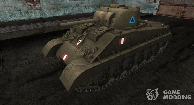 Sherman M4A2E4 for World Of Tanks