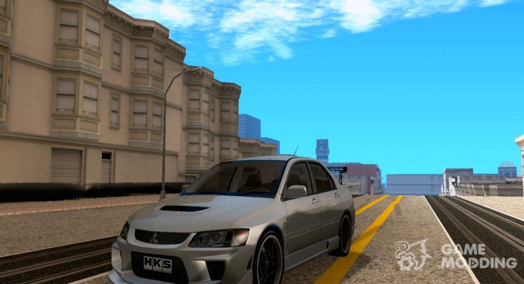 Mitsubishi Lancer Evolution 8 для GTA San Andreas