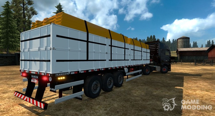 Bulk Woods Trailer para Euro Truck Simulator 2