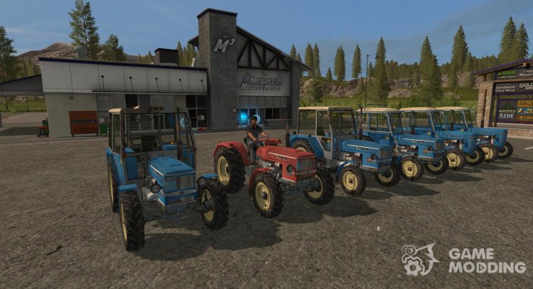 Pak tractors ZETOR UR1 version 0.2.0 for Farming Simulator 2017