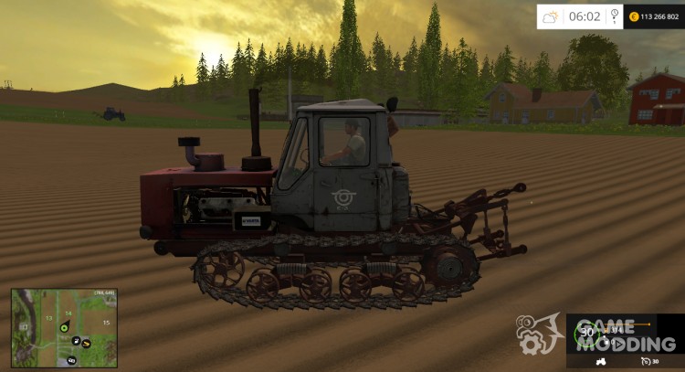 XTZ T 150 de la correa eslabonada v1.0 para Farming Simulator 2015