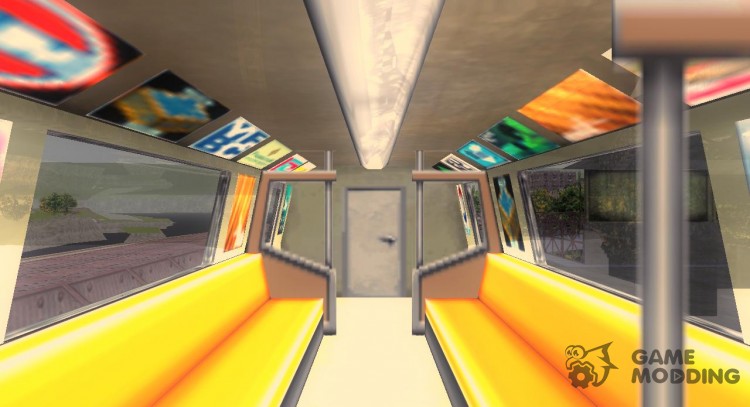 The new camera on the train for GTA 3