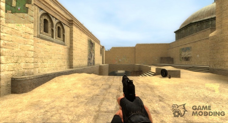 Black Detailed Usp with new origins for Counter-Strike Source