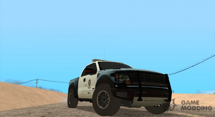Ford F-150 Raptor LAPD для GTA San Andreas