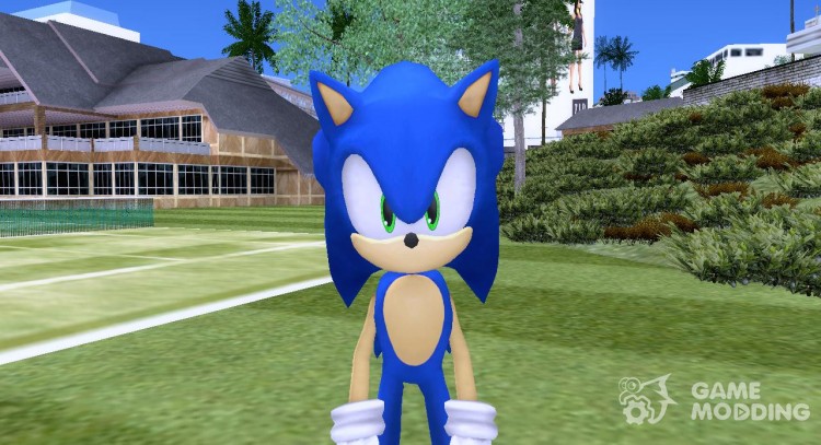 Sonic The Hedgehog(GTA Sonic IV Mod) para GTA San Andreas