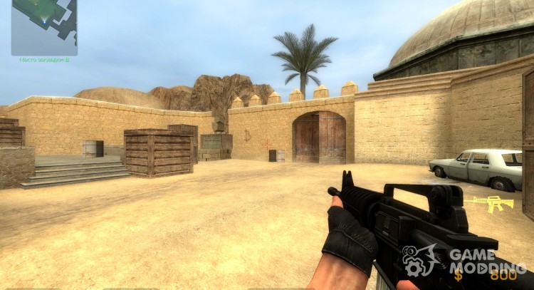 DiSToRTeD_MiND's improved default M4a1 for Counter-Strike Source