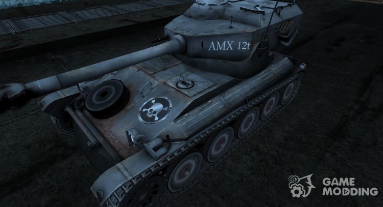 Skin for AMX 12t for World Of Tanks