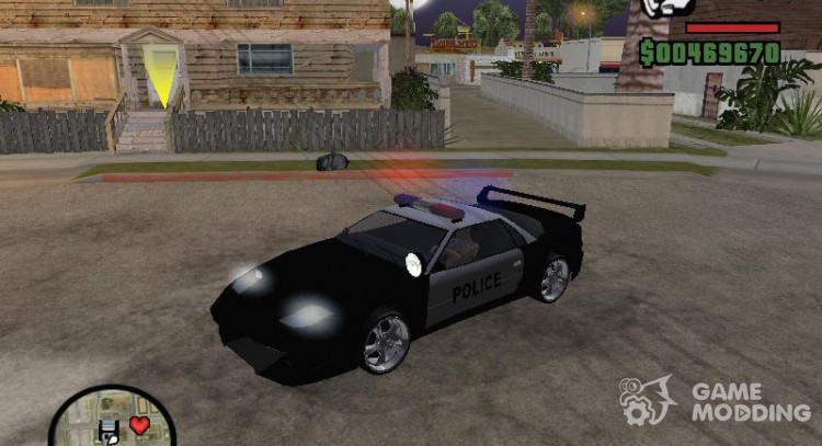 La Policía Supergt para GTA San Andreas