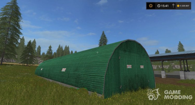 El hangar de la tecnología para Farming Simulator 2017