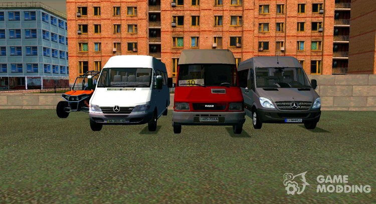 Just pack of 4 machines for GTA San Andreas