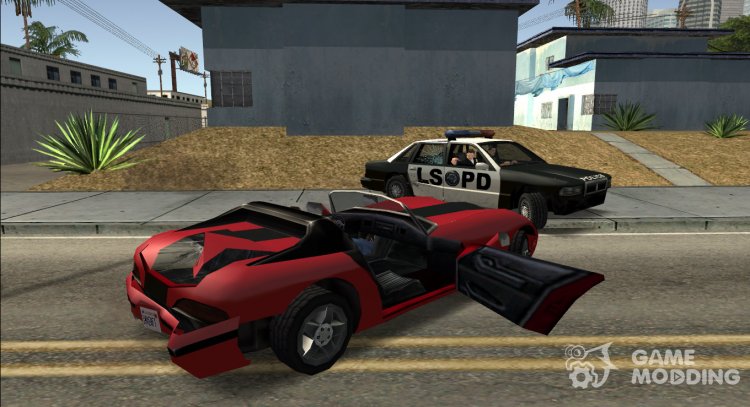 CopsDriveBy (Updated) for GTA San Andreas