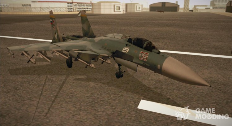 El Sukhoi Su-33 El Ala-D para GTA San Andreas
