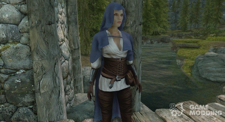 the Roadstrokers Rogue Sorceress Outfit for TES V: Skyrim