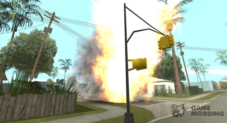 New Realistic Effects for GTA San Andreas