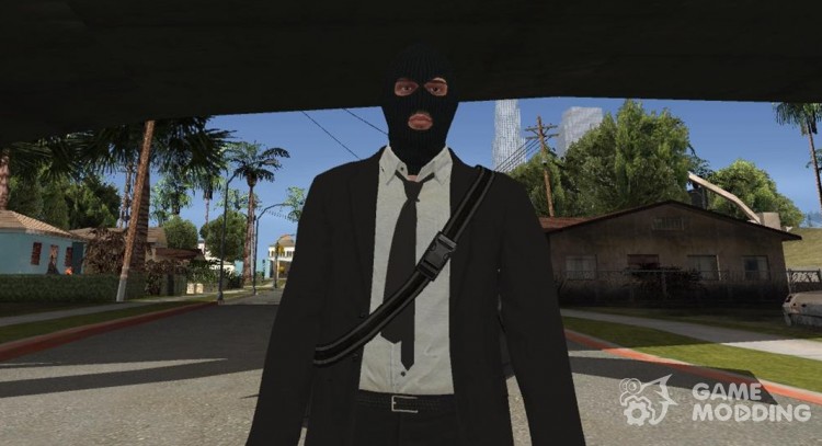 GTA Online Random Robbery (male) для GTA San Andreas