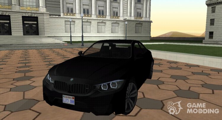 BMW M4 2016 Lowpoly для GTA San Andreas