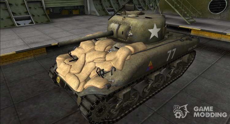 Remodelación de M4 Sherman para World Of Tanks