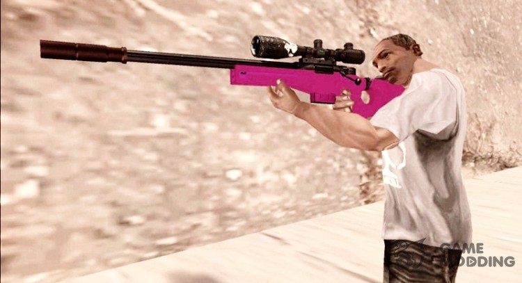 Sniper GTAV ONLINE for GTA San Andreas