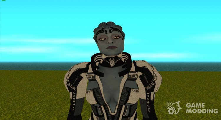 Samara from Mass Effect (Smokin Hot Mod) for GTA San Andreas