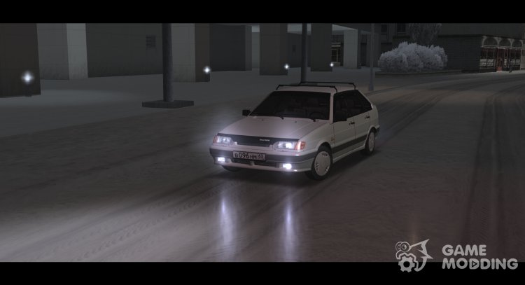 Reflexión de la luz en el asfalto para GTA San Andreas