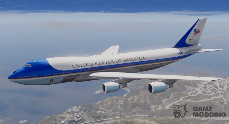 Air Force One Boeing VC-25A (Enterable Interior) for GTA 5