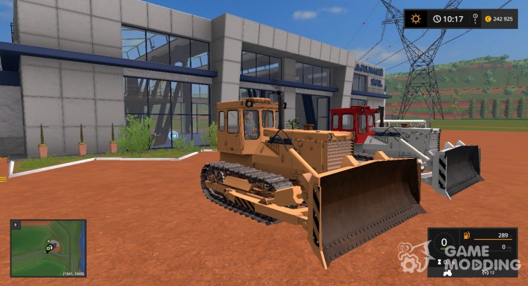 Bulldozer CHTZ, T-170 v1.1 for Farming Simulator 2017