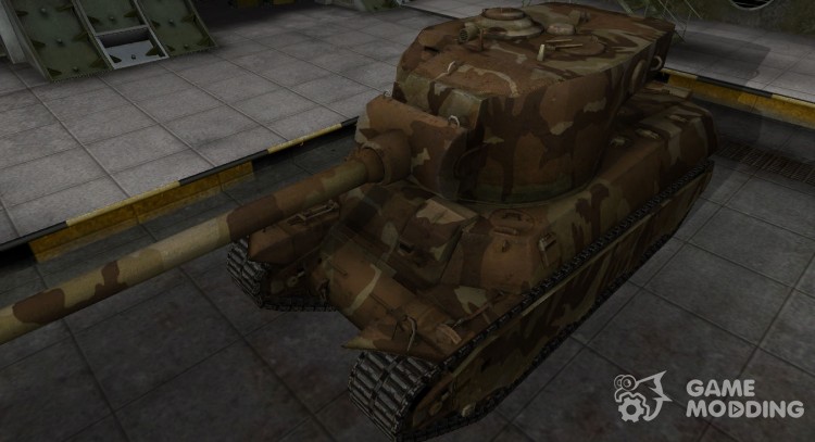 La piel de américa del tanque M6A2E1 para World Of Tanks