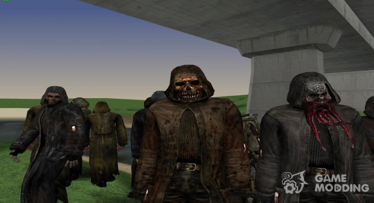 Группировка Тёмные сталкеры из S.T.A.L.K.E.R для GTA San Andreas